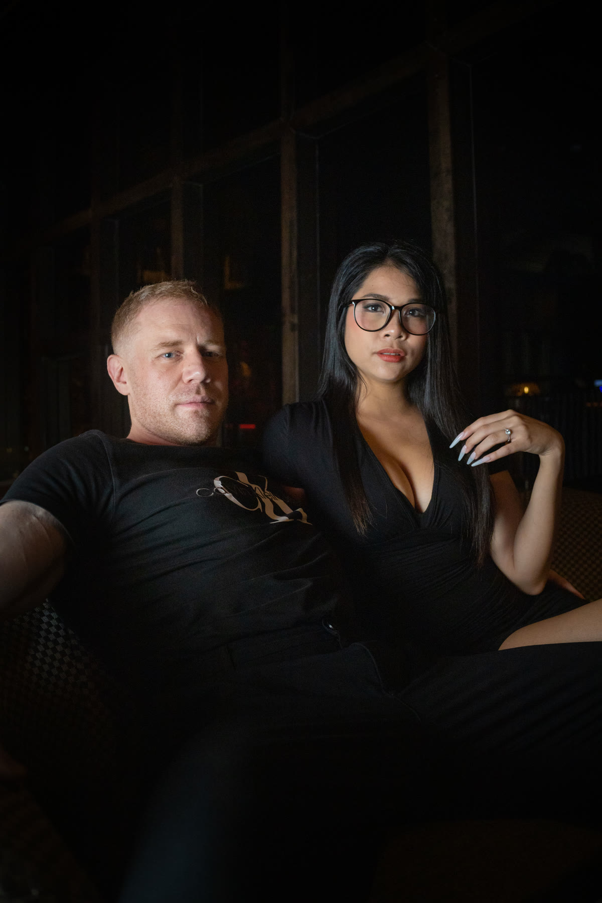 Tim and Paemi, founders of TimPaemi, in Pattaya