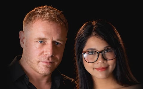 Tim and Paemi, the founders of TimPaemi